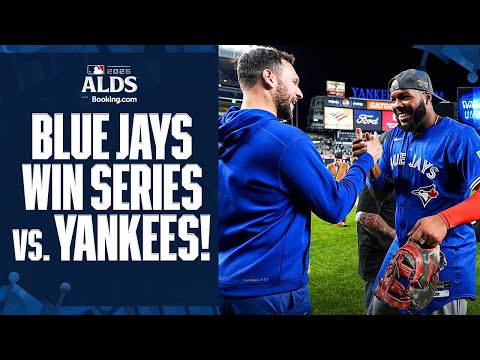 Thumbnail for The Blue Jays are ALCS-bound! Final 3 outs in a DOMINANT ALDS vs. the Yankees 🍁