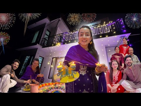 Thumbnail for Sasural Ke Purane Ghar Ka Home Tour || Diwali Celebration || Jyotika and Rajat