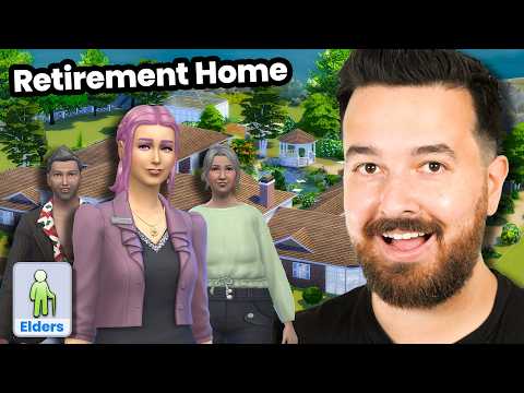 Thumbnail for My sims moved to a senior living home!