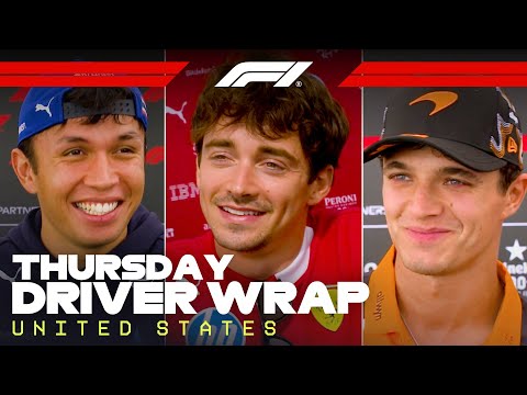 Thumbnail for Drivers Look Ahead To Race Weekend | 2025 United States Grand Prix