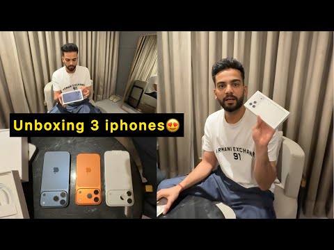 Thumbnail for We Got 3 New iphone 17 Pro Max 😍