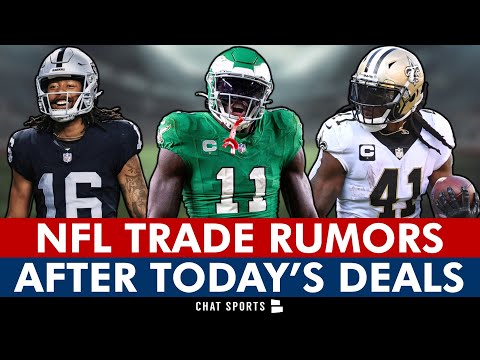 Thumbnail for NEW NFL Trade Rumors After TWO Trades Today Ft. AJ Brown, Mark Andrews, Breece Hall & Alvin Kamara