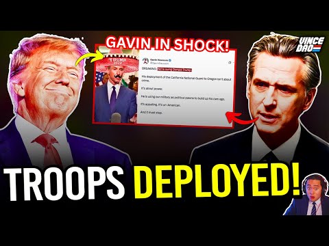 Thumbnail for Gavin Newsom STUNNED as Trump Deploys California National Guard Against Oregon Governor