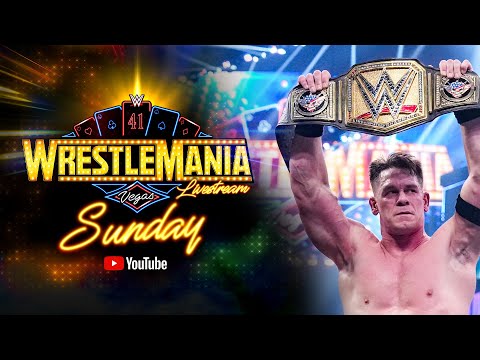 Thumbnail for FULL EVENT: WrestleMania 41 Sunday | Rhodes vs. Cena, SKY vs. Ripley vs. Belair and more!