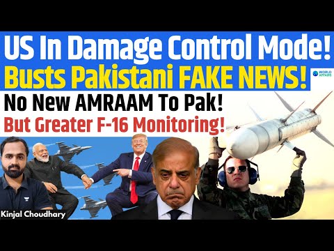 Thumbnail for US Embassy EXPOSES Pakistan's FAKE AMRAAM Deal For F-16! $2.5B Missile Myth BUSTED! Kinjal