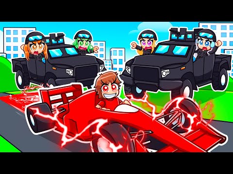 Thumbnail for F1 SPEEDRUNNER Vs Hunters In Roblox Driving Empire...