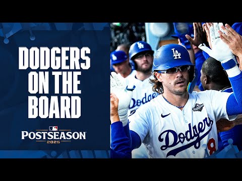 Thumbnail for FULL INNING: Kiké Hernández and the Dodgers strike first in Game 4 of the World Series! 👀