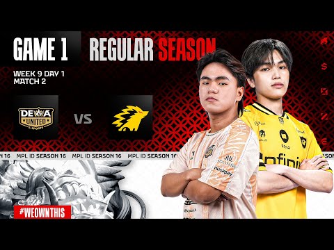 Thumbnail for DEWA UNITED ESPORTS vs ONIC | Regular Season Week 9 Day 1 | Game 1 | #MPLIDS16