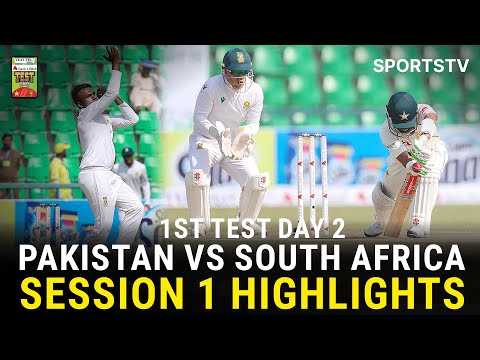 Thumbnail for Session 1 Highlights | Pakistan vs South Africa Test Series 2025 | 1st Test Day 2 | PCB | M3U1U