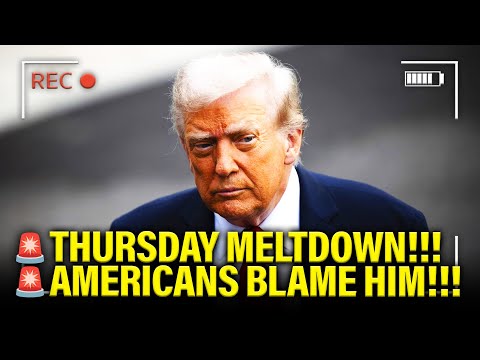 Thumbnail for Trump has THURSDAY MELTDOWN as HIS SHUTDOWN is BACKFIRING