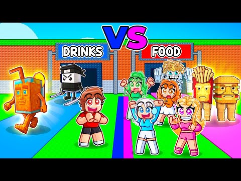 Thumbnail for FOOD vs DRINK In Steal A Brainrot...