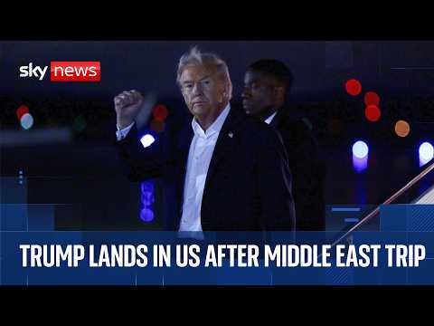 Thumbnail for Trump touches down in US after signing 'historic' Gaza peace deal