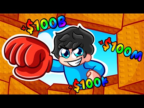 Thumbnail for Rompiendo Paredes para Hacerme Millonario en Roblox!