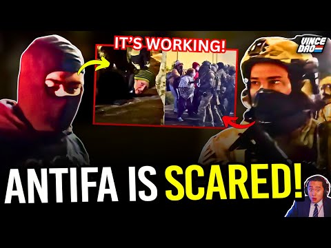 Thumbnail for Protestors Retreat in Fear as Federal Troops Arrest DOZENS of Portland Rioters in Overnight Raid