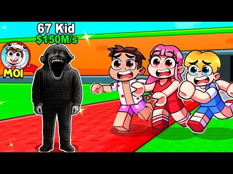 Thumbnail for J'ai fait semblant d'être le "67 KID" pour troller MES AMIS dans Steal a Brainrot !