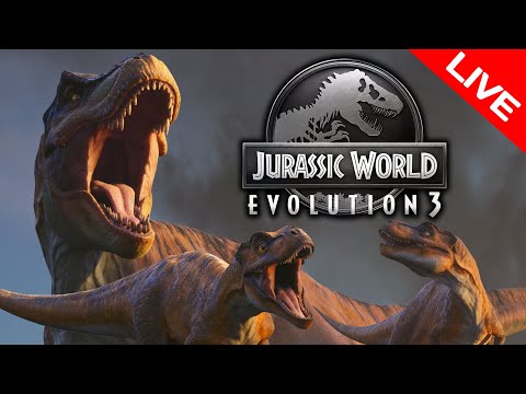 Thumbnail for The First Jurassic World Evolution 3 LIVESTREAM!