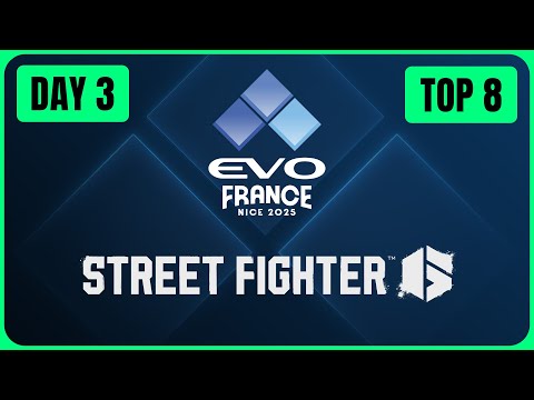 Thumbnail for Evo France 2025 Day 3: GGST, T8 & SF6 Top 8's -  English Language Stream
