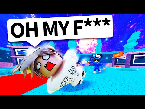 Thumbnail for teaching a YOUTUBER how to play STEAL A BRAINROT