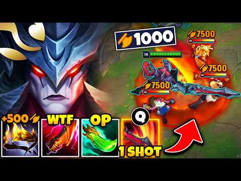 Thumbnail for What happens when lethality Aatrox hits 1000 AD? (HINT: HE ONE SHOTS EVERYTHING)