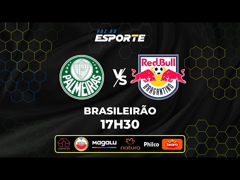 Thumbnail for PALMEIRAS X BRAGANTINO - AO VIVO | CAMPEONATO BRASILEIRO – 15/10/2025