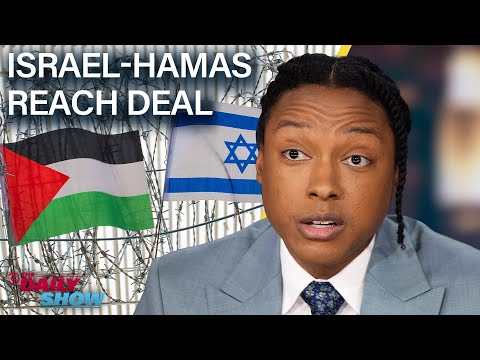 Thumbnail for Trump Brokers Peace in the Middle East & Declares War Against Antifa in Portland? | The Daily Show