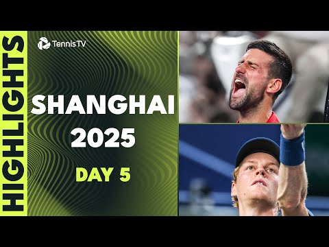 Thumbnail for Djokovic Faces Hanfmann; Sinner, Fritz, Rune Also In Action | Shanghai 2025 Day 5 Highlights