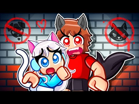 Thumbnail for CAT and DOG FORBIDDEN LOVE In Roblox Snapchat...