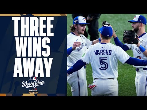 Thumbnail for FINAL OUT: Blue Jays win their first World Series game since 1993!