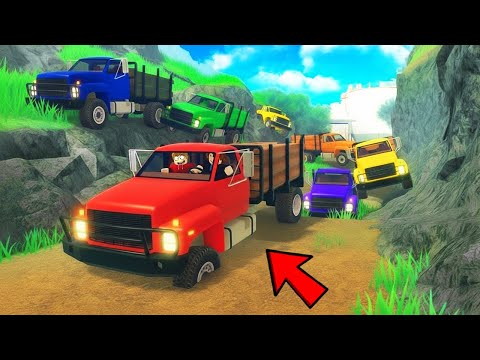 Thumbnail for ROBLOX CHOP AND FROSTY DRIVE TRUCKS IN THR MUD