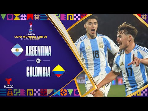 Thumbnail for Argentina vs. Colombia | Highlights Copa Mundial de la FIFA Sub-20 | Telemundo Deportes