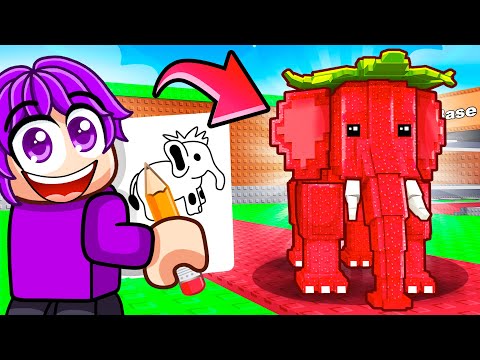 Thumbnail for Whatever I DRAW Comes to Life in Steal a Brainrot!!