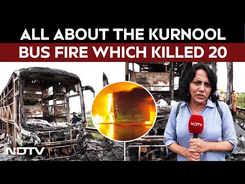 Thumbnail for Andhra Bus Fire Accident | Kurnool Bus Fire: All About Bus Fire In Which 19 Burnt Alive