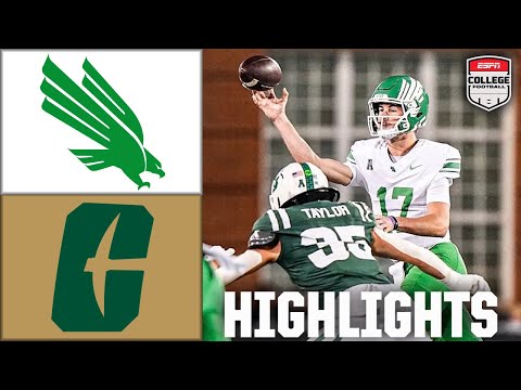 Thumbnail for North Texas Mean Green vs. Charlotte 49ers | Full Game Highlights | ESPN College Football