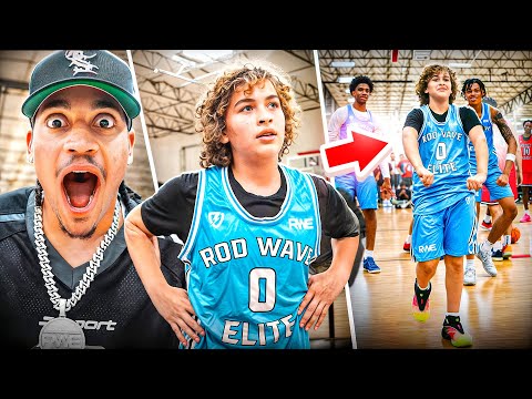 Thumbnail for THIS #1 RANKED 13 YEAR OLD DROPPED 40 POINTS IN THIS INSANE AAU GAME!