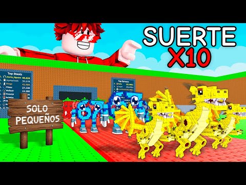Thumbnail for De $0 a $100 TRILLONES SOLO con BRAINROT PEQUEÑOS OG? en Steal a Brainrot