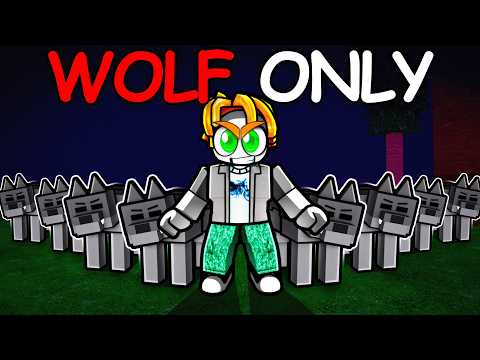 Thumbnail for I Survived as the WOLF TAMER in 99 Nights in the Forest!