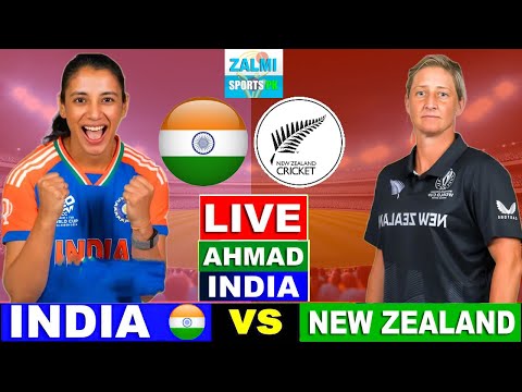 Thumbnail for LIVE- India Women vs New zealand Women 24th ODI Match |World Cup Cricket Live | IND vs NZ sami final