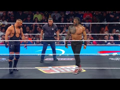 Thumbnail for WWE 16 October 2025 Roman Reigns Vs Bron Breakker Full Match Spear Vs Spear WWE Raw 2025 Highlights