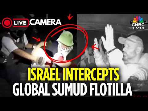 Thumbnail for Global Sumud Flotilla LIVE: Gaza Flotilla Circled By Israeli Warship Forces | Greta Thunberg | N18G