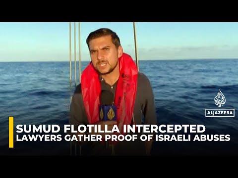 Thumbnail for Gaza-bound Global Sumud flotilla lawyers document Israeli violations for ICJ submission