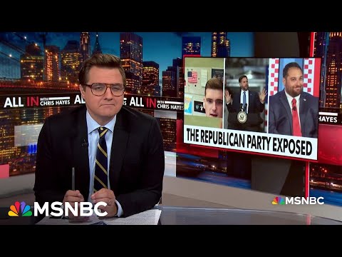 Thumbnail for 'Kids telling edgy jokes’? Hayes SHREDS Vance’s defense of racist GOP group chat