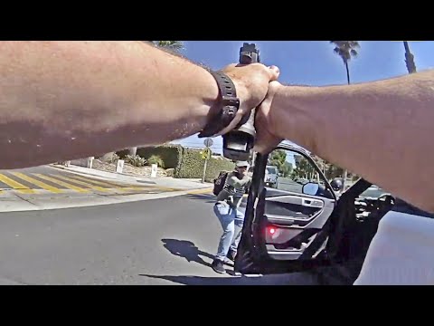 Thumbnail for Anaheim Officer Shoots Suspect Charging With a Shovel