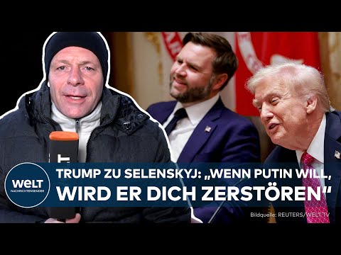 Thumbnail for UKRAINE-KRIEG: Trump-Selenskyj-Treffen wird zu Schreiduell: „Da sind die Fetzen geflogen!“