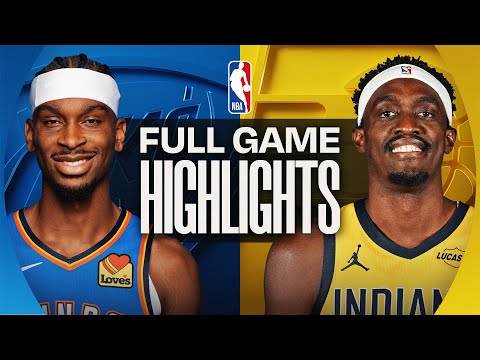 Thumbnail for THUNDER at PACERS | FULL GAME HIGHLIGHTS | October 23, 2025