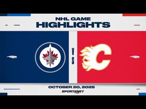 Thumbnail for NHL Highlights | Jets vs. Flames - October 20, 2025