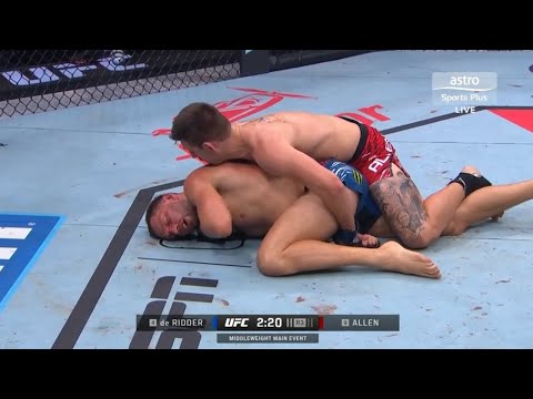 Thumbnail for Brendan Allen vs. Reinier de Ridder Full Fight Highlights | UFC Vancouver