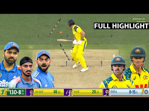 Thumbnail for IND vs AUS 1st ODI 2025 Full Highlights | India vs Australia 1st ODI 2025 Full Match Highlights