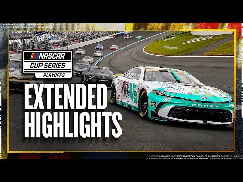 Thumbnail for Round of 8 Decided by UNFORGETTABLE Finish | 2025 NASCAR Cup Series Extended Highlights at Charlotte