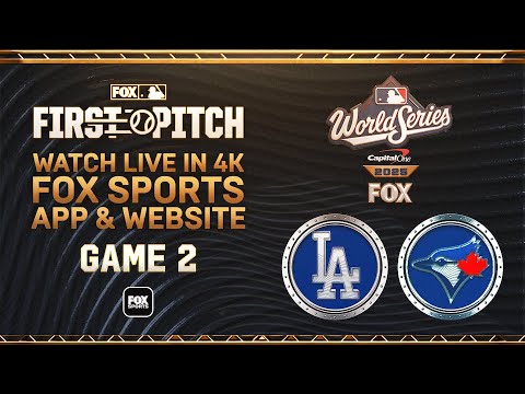 Thumbnail for Dodgers at Blue Jays | World Series Game 2 #FirstPitch | MLB on FOX
