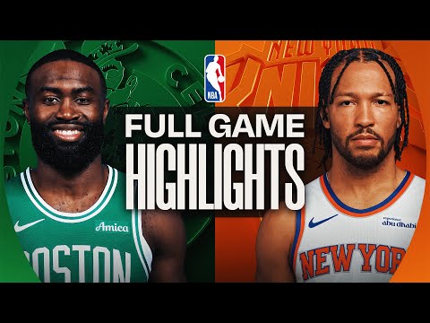 Thumbnail for CELTICS at KNICKS | FULL GAME HIGHLIGHTS | October 24, 2025